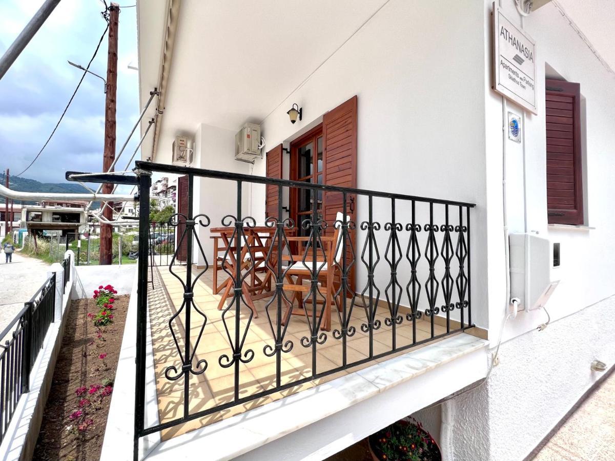 העיירה סקיאתוס Athanasia Apartments מראה חיצוני תמונה